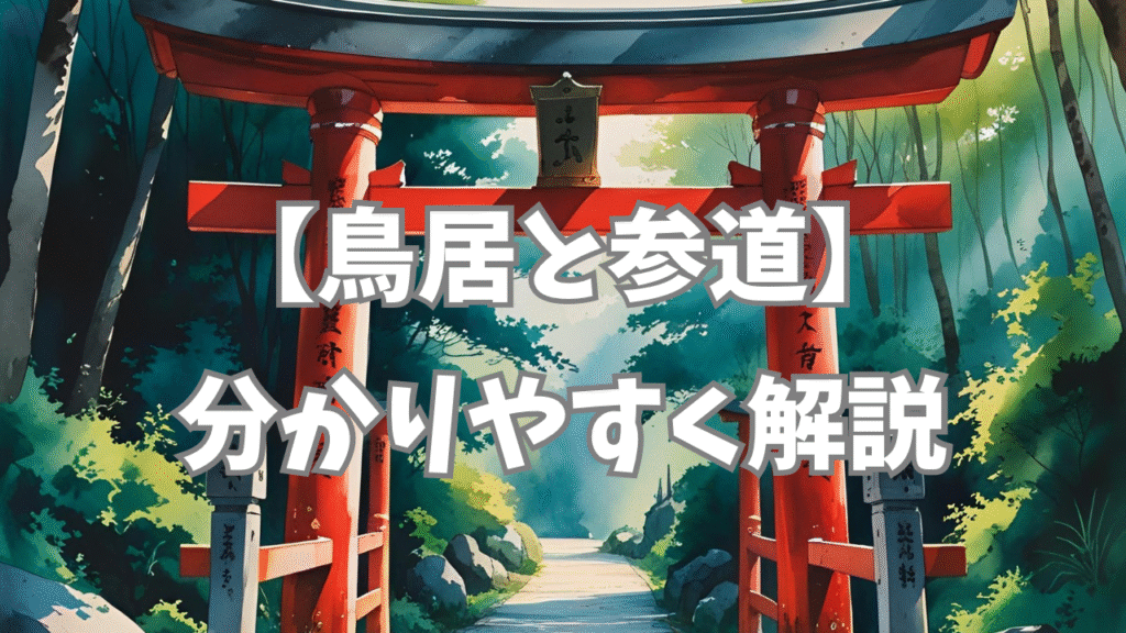 【鳥居と参道】